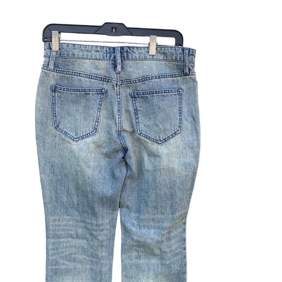 Who What Wear women's size 6 light washed jeans with pearls - Picture 3 of 5